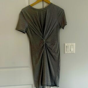 NWOT Theory front knot dress. Size S